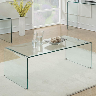 Ripley Glass Rectangular Coffee Table
