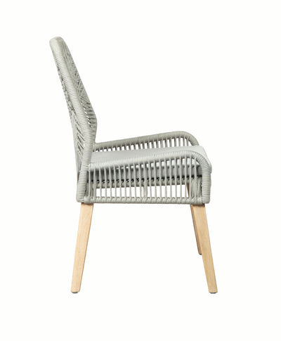 Asbury Dining Chair in Grey (Pack Of 2)