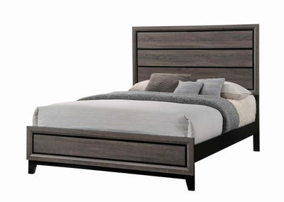 Grey Oak Collection 4pc Bedroom Set