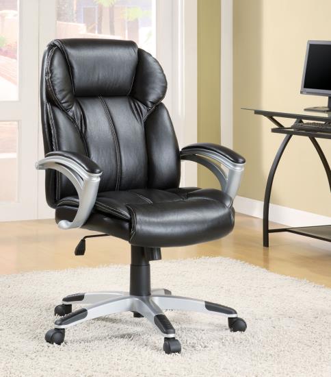 Journey Casual Contemporary Faux Leather Office Task Chair