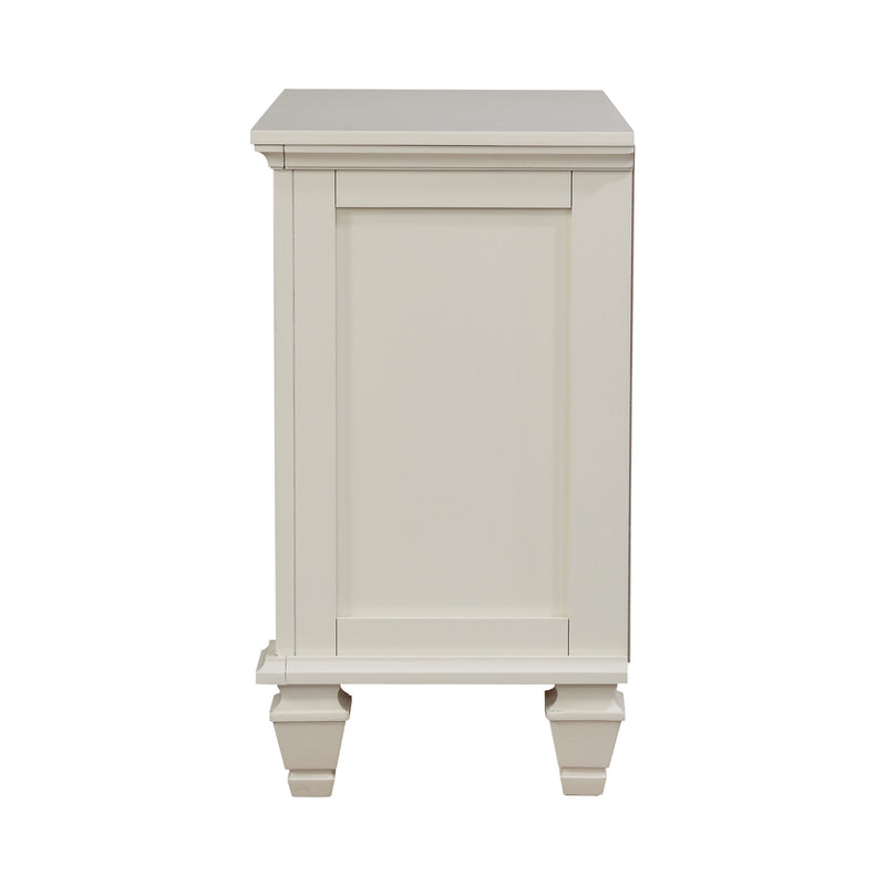 Sandy Beach Collection Nightstand White