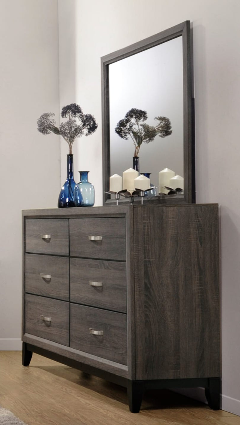 Grey Oak Collection Dresser