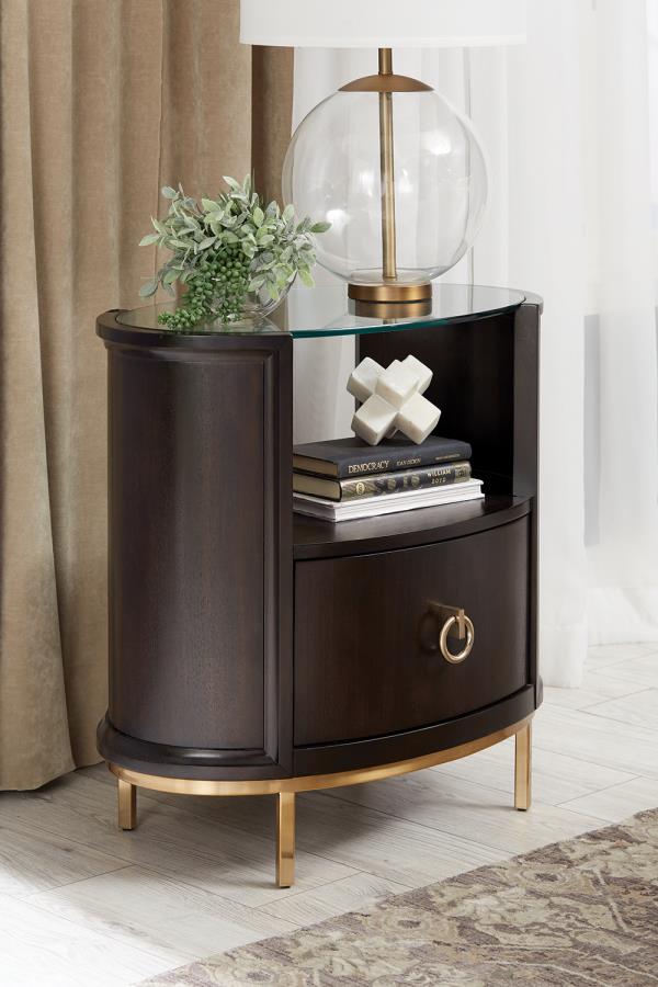 Formosa Oval Nightstand