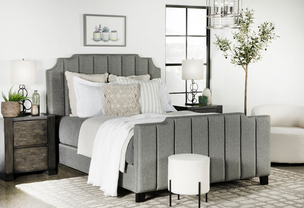 Fiona Upholstered Panel Bed