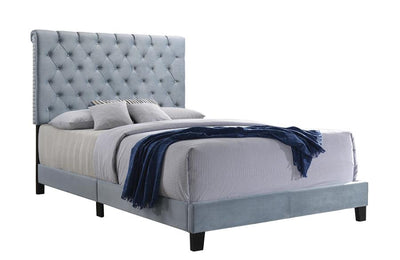 Warner Bed Blue Velvet