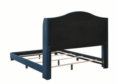 Sonoma Upholstered Bed in Navy Blue