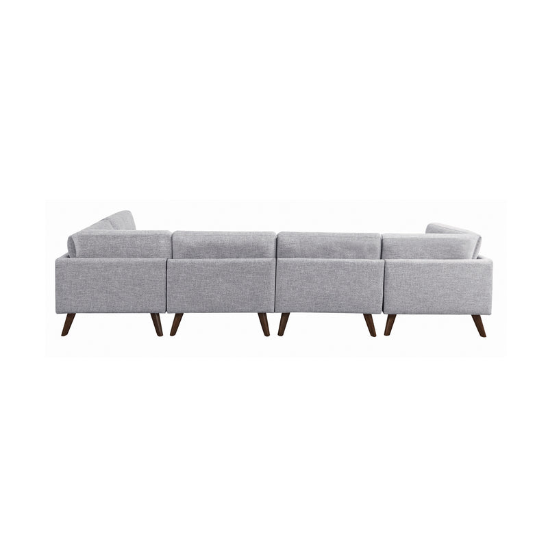 Churchill Collection Sectional in Grey