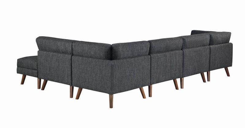 Churchill Collection Sectional in Dark Grey