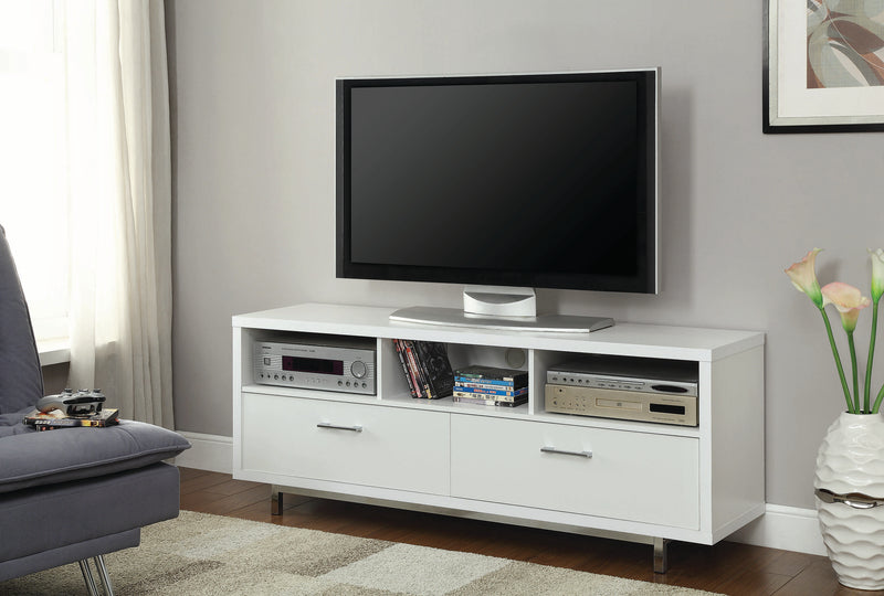 Marshlyn 60" TV Console in White