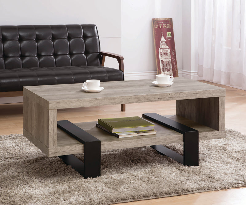 Lormont Modern Driftwood Coffee Table