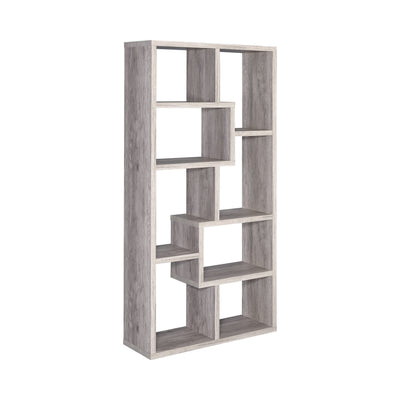 Bruce Bookcase in Grey Driftwood