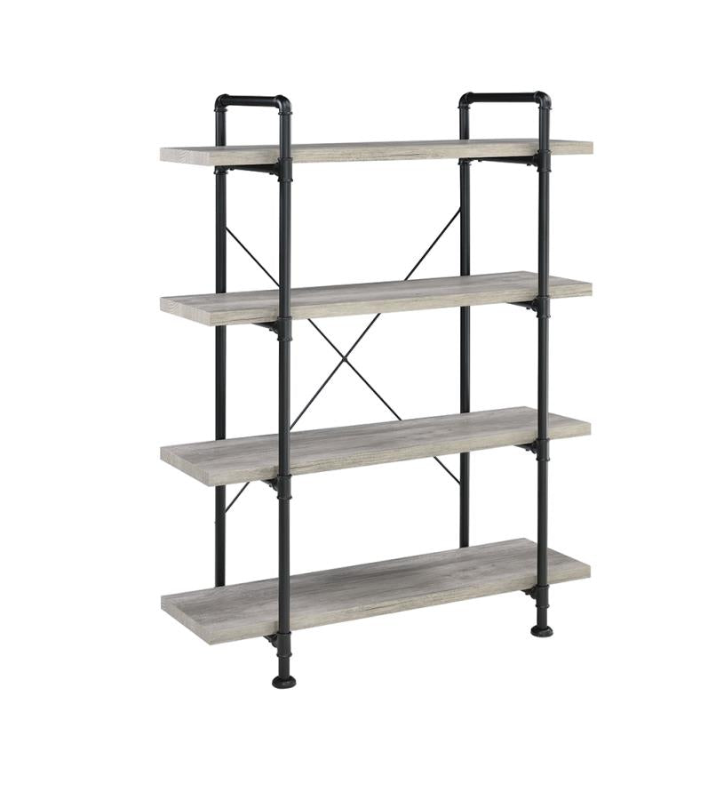 Delray Bookcase in Grey Driftwood