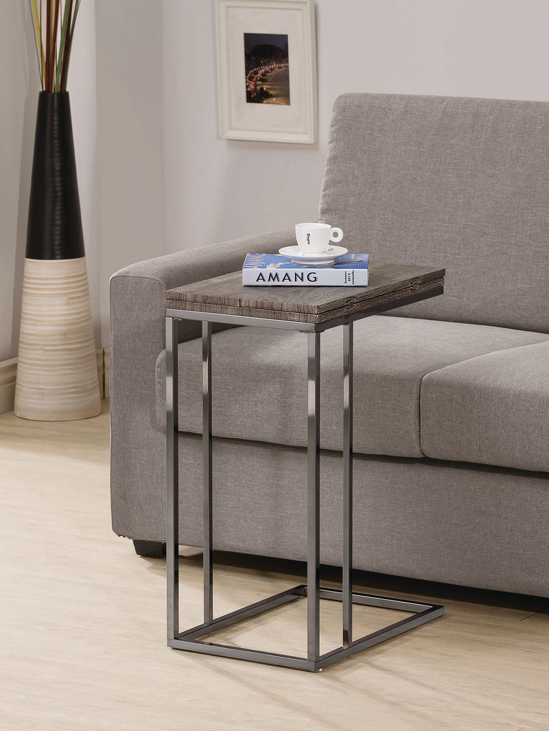 Ann Accent Table in Grey