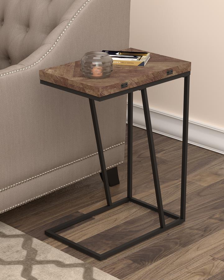 Jamie Accent Table in Brown