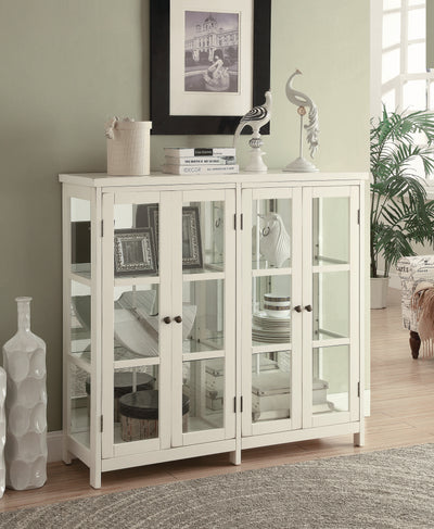 Transitional Accent Cabinet
