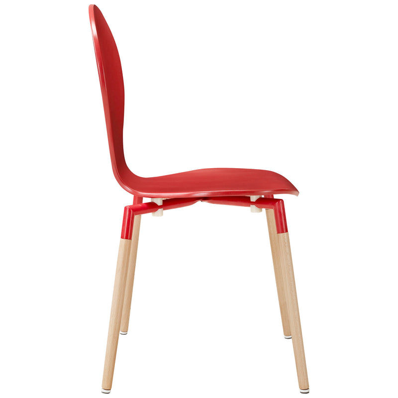 Path Dining Wood Side Chair
