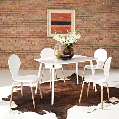 Lode Rectangle Wood Dining Table