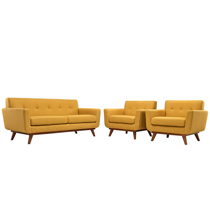 Engage Armchairs and Loveseat Set of 3