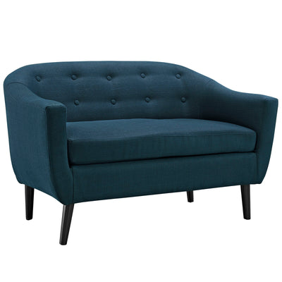 Wit Upholstered Fabric Loveseat