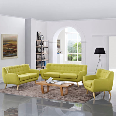 Remark 3 Piece Living Room Set