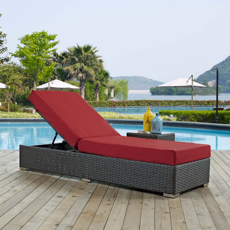 Sojourn Outdoor Patio Sunbrella¬Æ Chaise Lounge