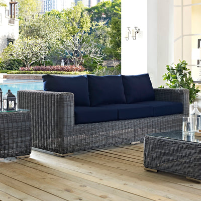 Summon Outdoor Patio Sunbrella¬Æ Sofa