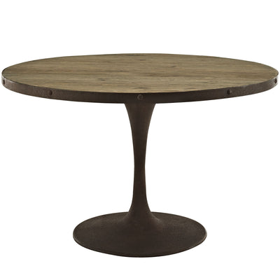 Drive 48" Round Wood Top Dining Table
