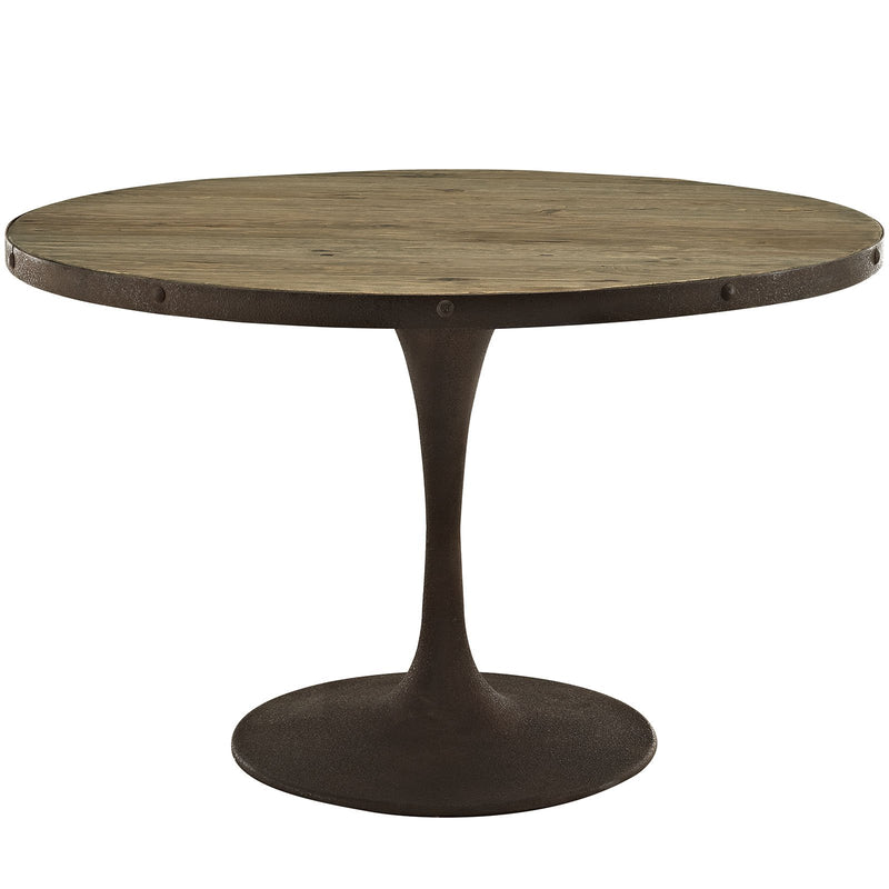 Drive 48" Round Wood Top Dining Table