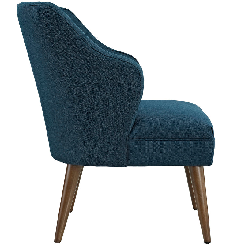 Swell Upholstered Fabric Armchair