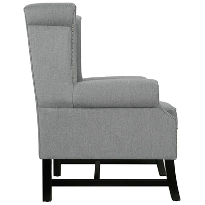 Steer Upholstered Fabric Armchair