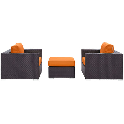 Convene 3 Piece Outdoor Patio Sofa Set