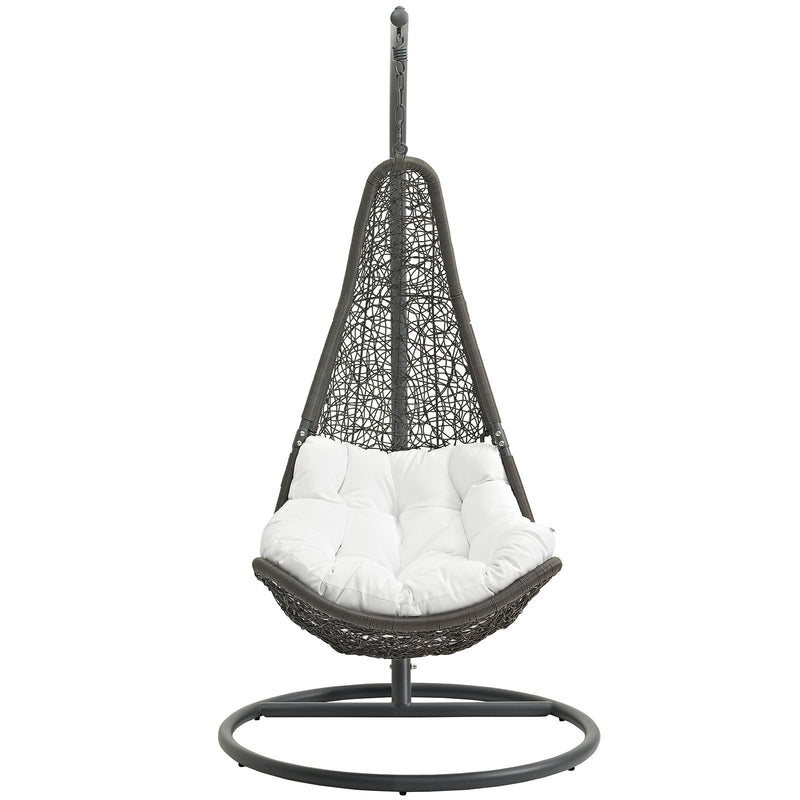 Abate Outdoor Patio Swing Chair With Stand