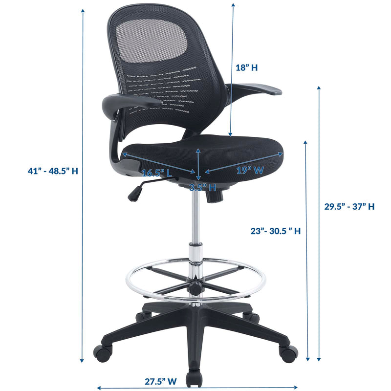 Stealth Drafting Chair