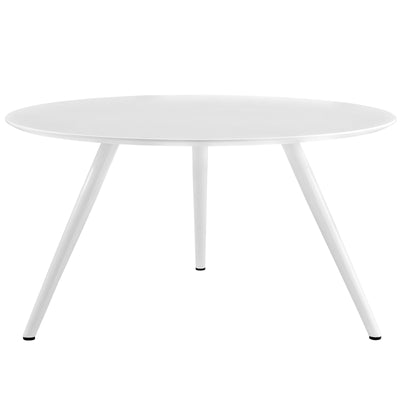 Lippa 54" Round Wood Top Dining Table with Tripod Base