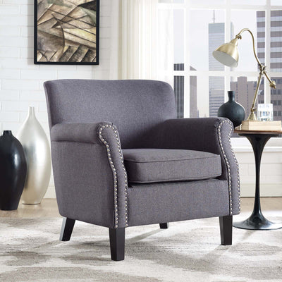 Province Upholstered Fabric Armchair