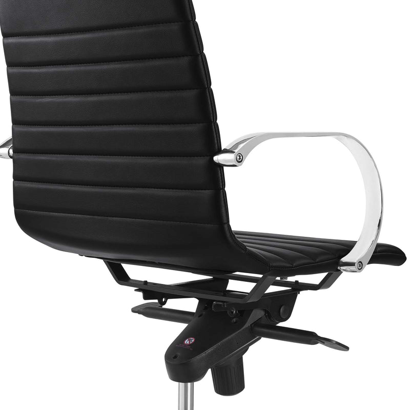 Groove Ribbed Back Office Chair