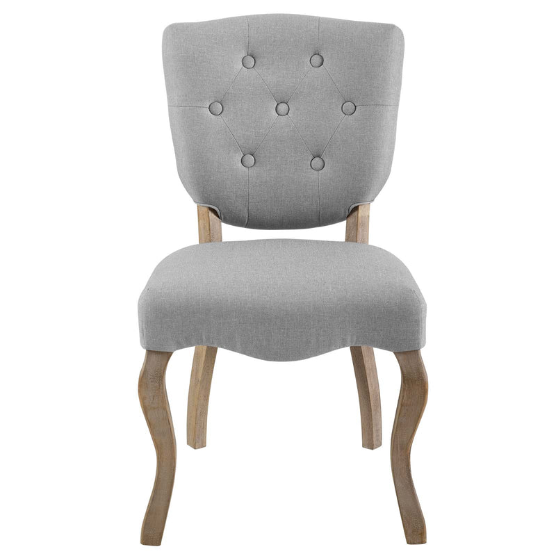 Array Vintage French Upholstered Dining Side Chair