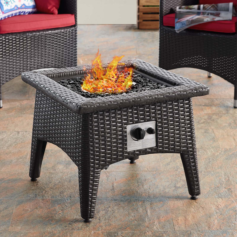 Vivacity Outdoor Patio Fire Pit Table