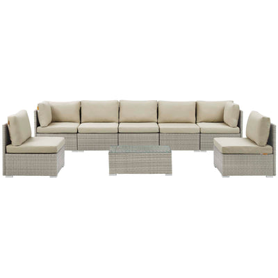 Repose 8 Piece Outdoor Patio Sunbrella¬Æ Sectional Set