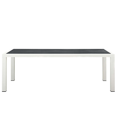 Stance 90.5" Outdoor Patio Aluminum Dining Table