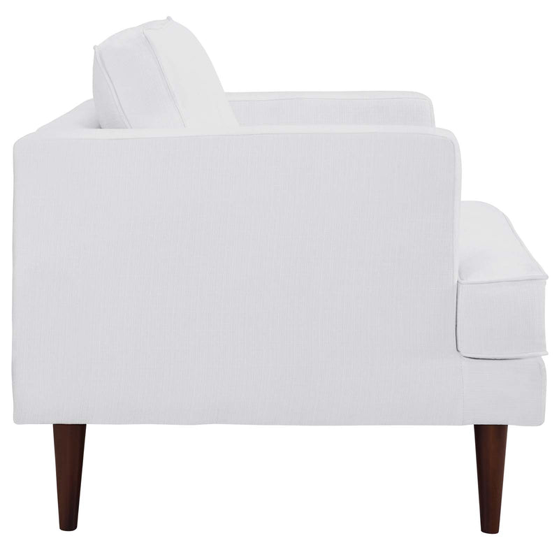 Agile Upholstered Fabric Armchair