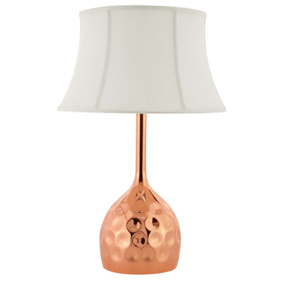 Dimple Rose Gold Table Lamp