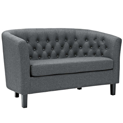 Prospect 2 Piece Upholstered Fabric Loveseat and Armchair Set