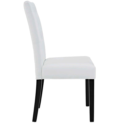 Confer Dining Side Chair Vinyl Set of 4