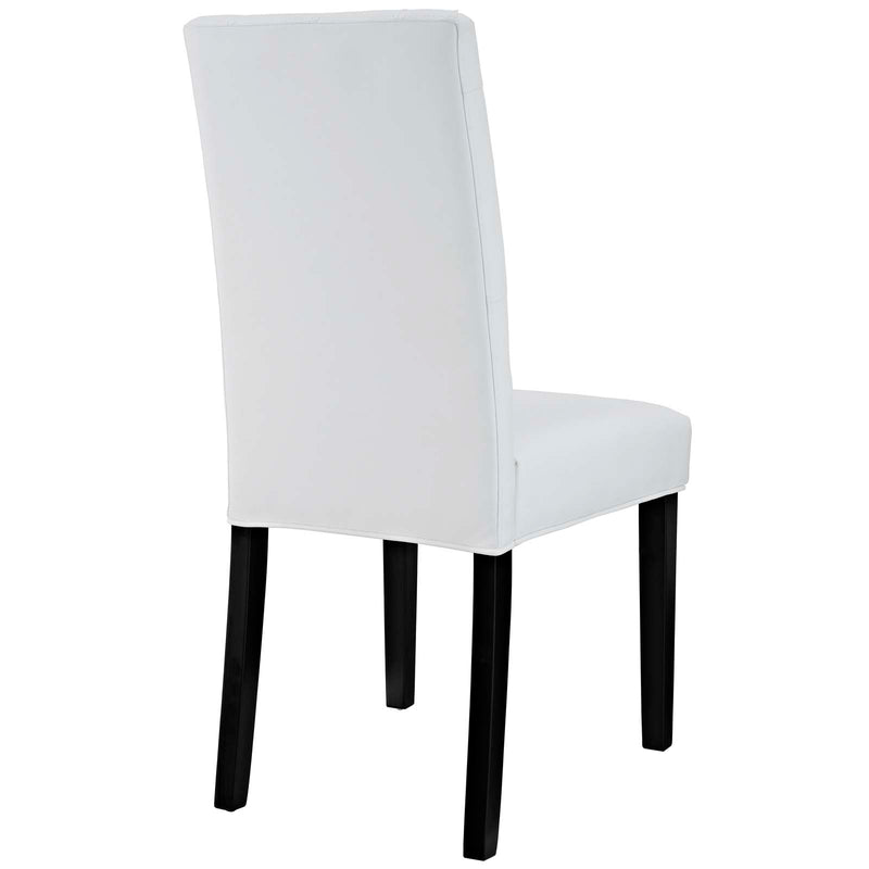 Confer Dining Side Chair Vinyl Set of 4