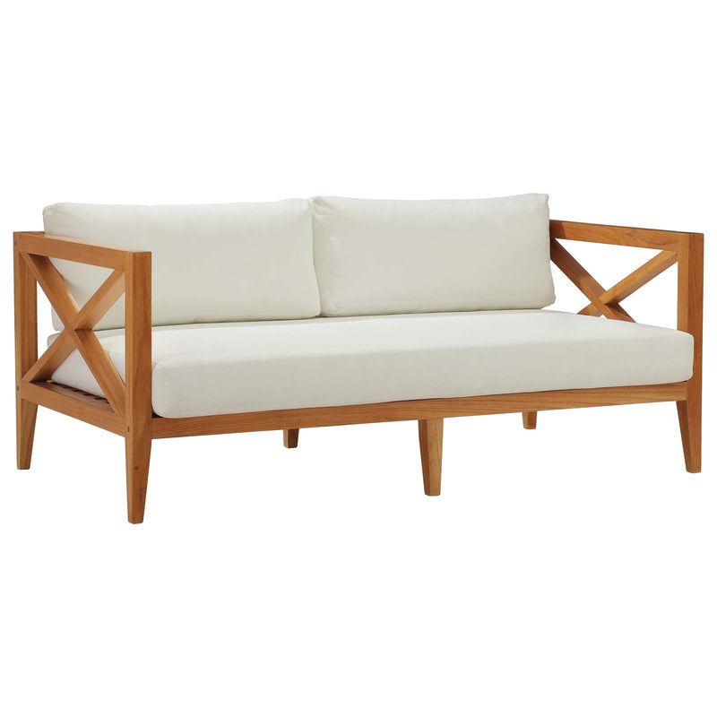 Northlake Outdoor Patio Premium Grade A Teak Wood Sofa