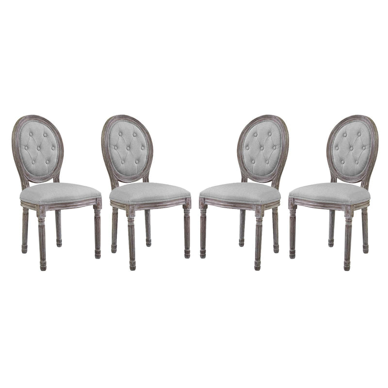 Arise Dining Side Chair Upholstered Fabric Set of 4