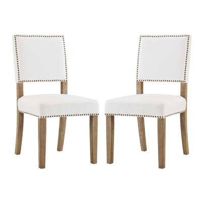 Oblige Dining Chair Wood Set of 2