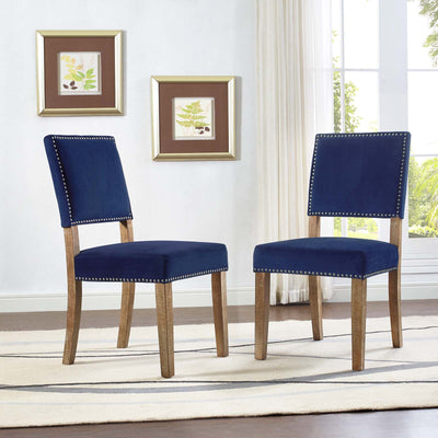 Oblige Dining Chair Wood Set of 2