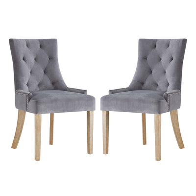 Pose Dining Chair Performance Velvet Set of 2